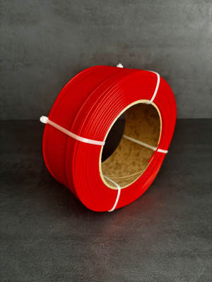 PETG+ ABAFLEX red 3028, 1.75 ± 0.019 mm, 750g, REFILL 60mm